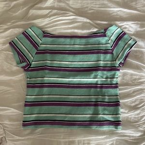 Off the shoulders crop top